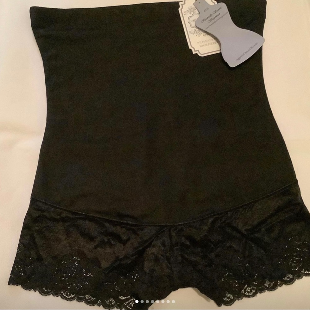 Heavenly Secrets Shape Wear; Black 1X